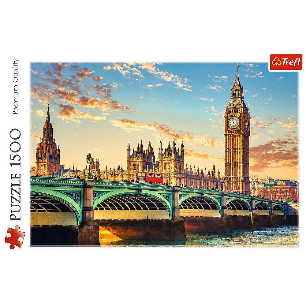 Puzzle 1500 piese - Londra - Marea Britanie | Trefl - 1