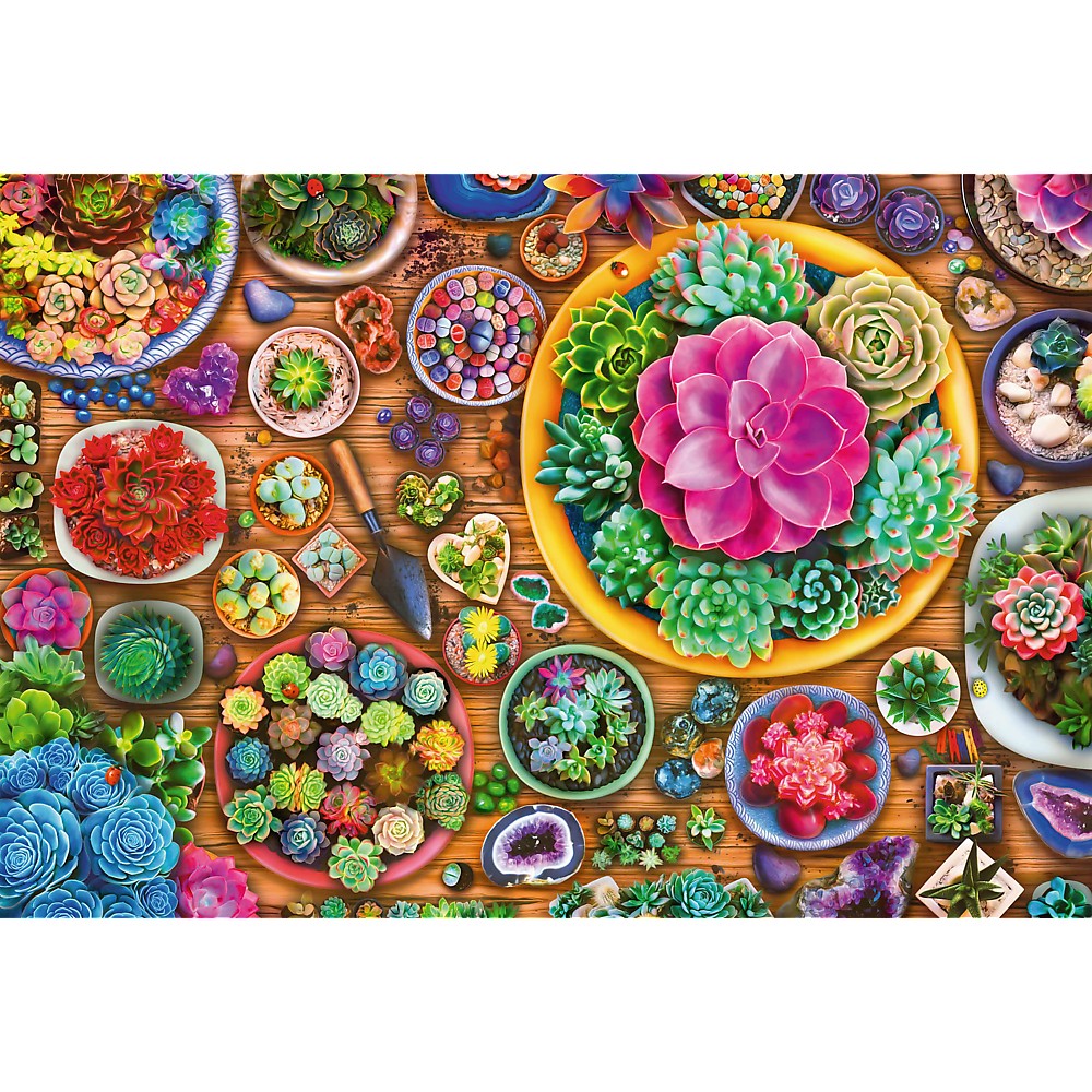 Puzzle 1500 piese - Paradisul inflorit - Lumea plantelor | Trefl