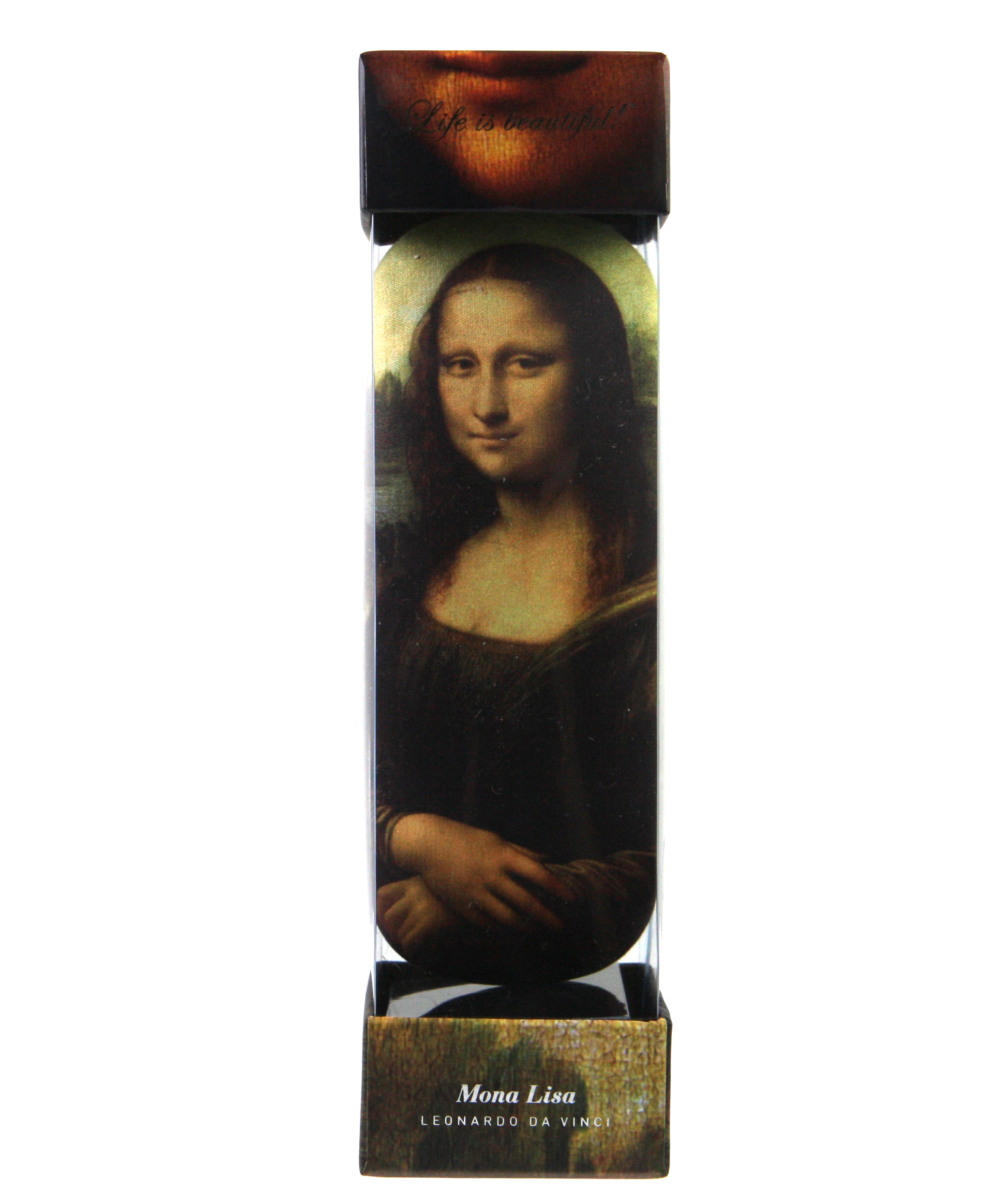 Etui ochelari - Life is beautiful, Mona Lisa | Green Ideas