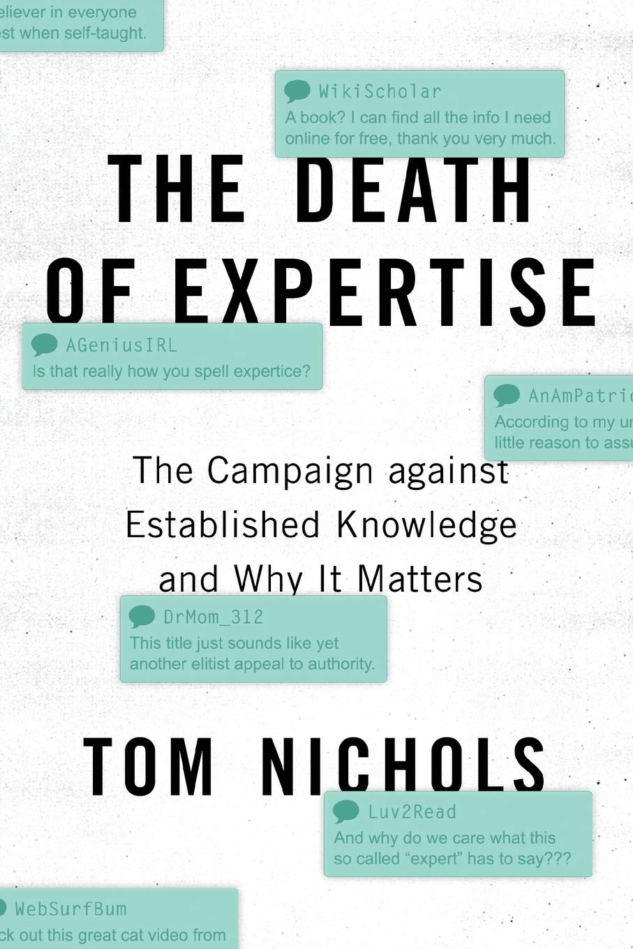 The Death of Expertise | Tom Nichols - 1 | YEO