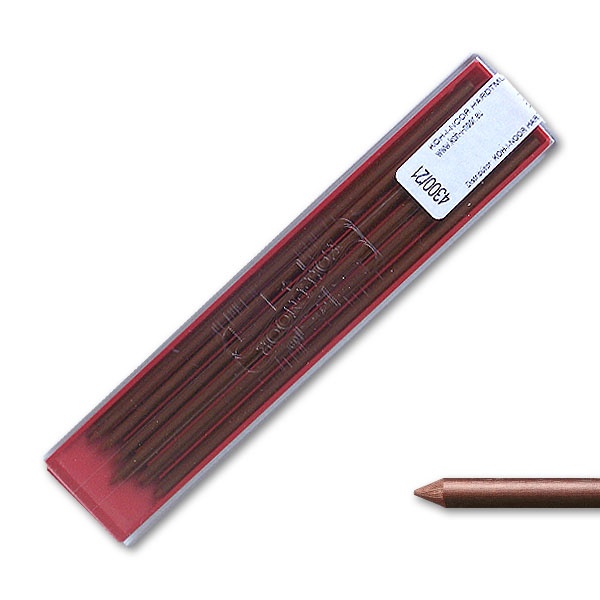 Mine color pentru creion mecanic - K4300 - 21 Maron | Koh-I-Noor