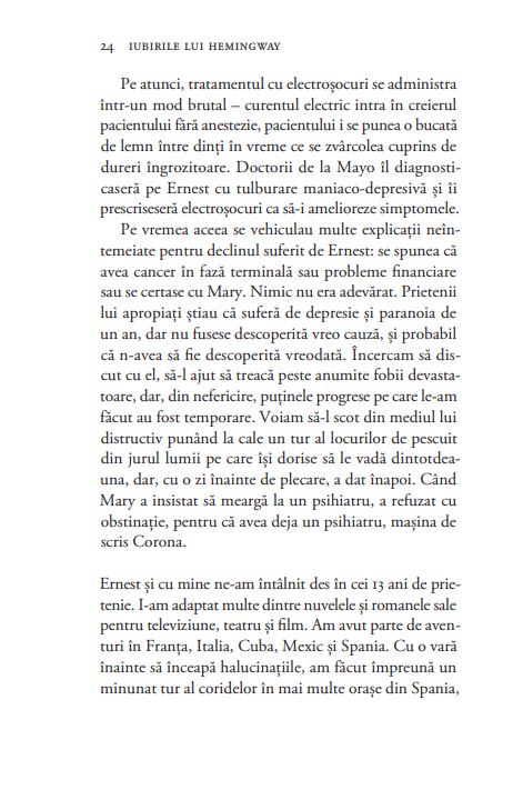 Poze Iubirile lui Hemingway povestite de el insusi | A.E. Hotchner, Ernest Hemingway carturesti.ro 