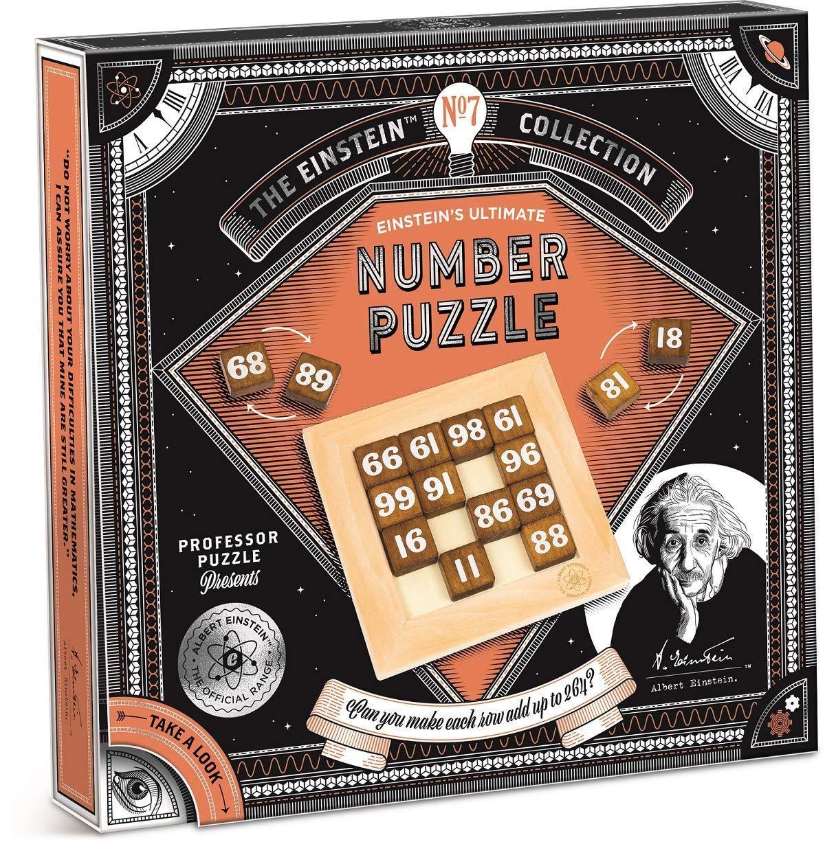 Puzzle - The Einstein Collection - Number Puzzle | Professor Puzzle image0