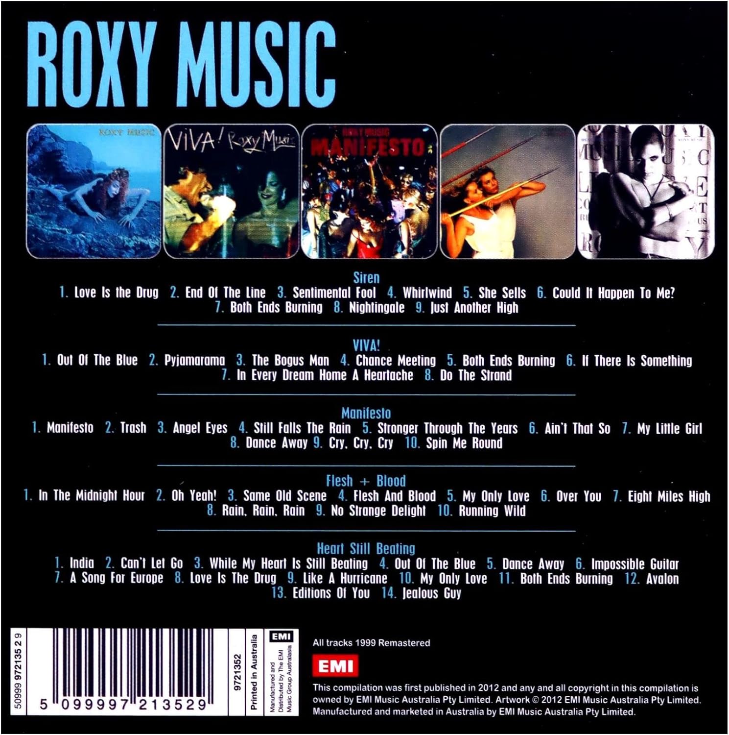 Roxy Music - 5 Album Set | Roxy Music