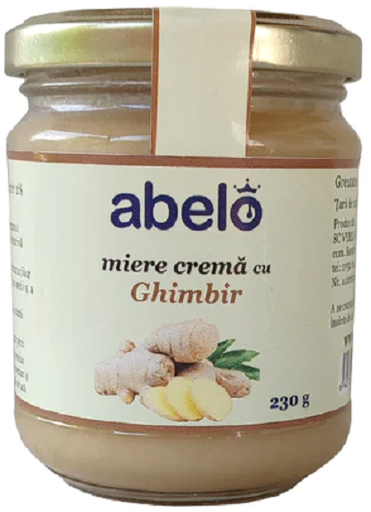 Miere crema cu ghimbir, 230 g