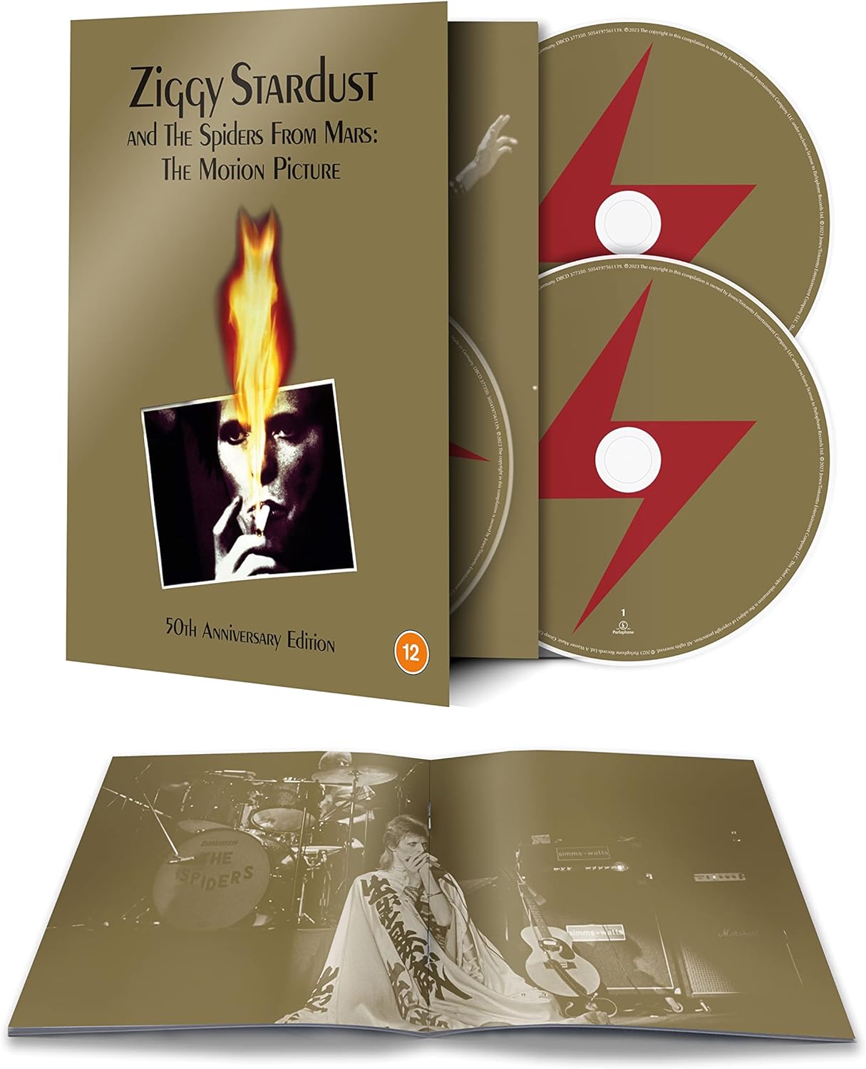 Ziggy Stardust And The Spiders From Mars: The Motion Picture (Blu-ray + 2xCD, 50th Anniversary Edition) | David Bowie