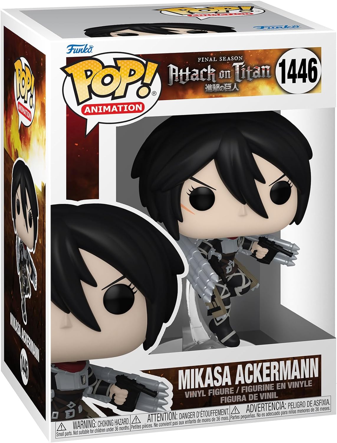 Figurina - Attack on Titan - Mikasa Ackerman | Funko - 1 | YEO