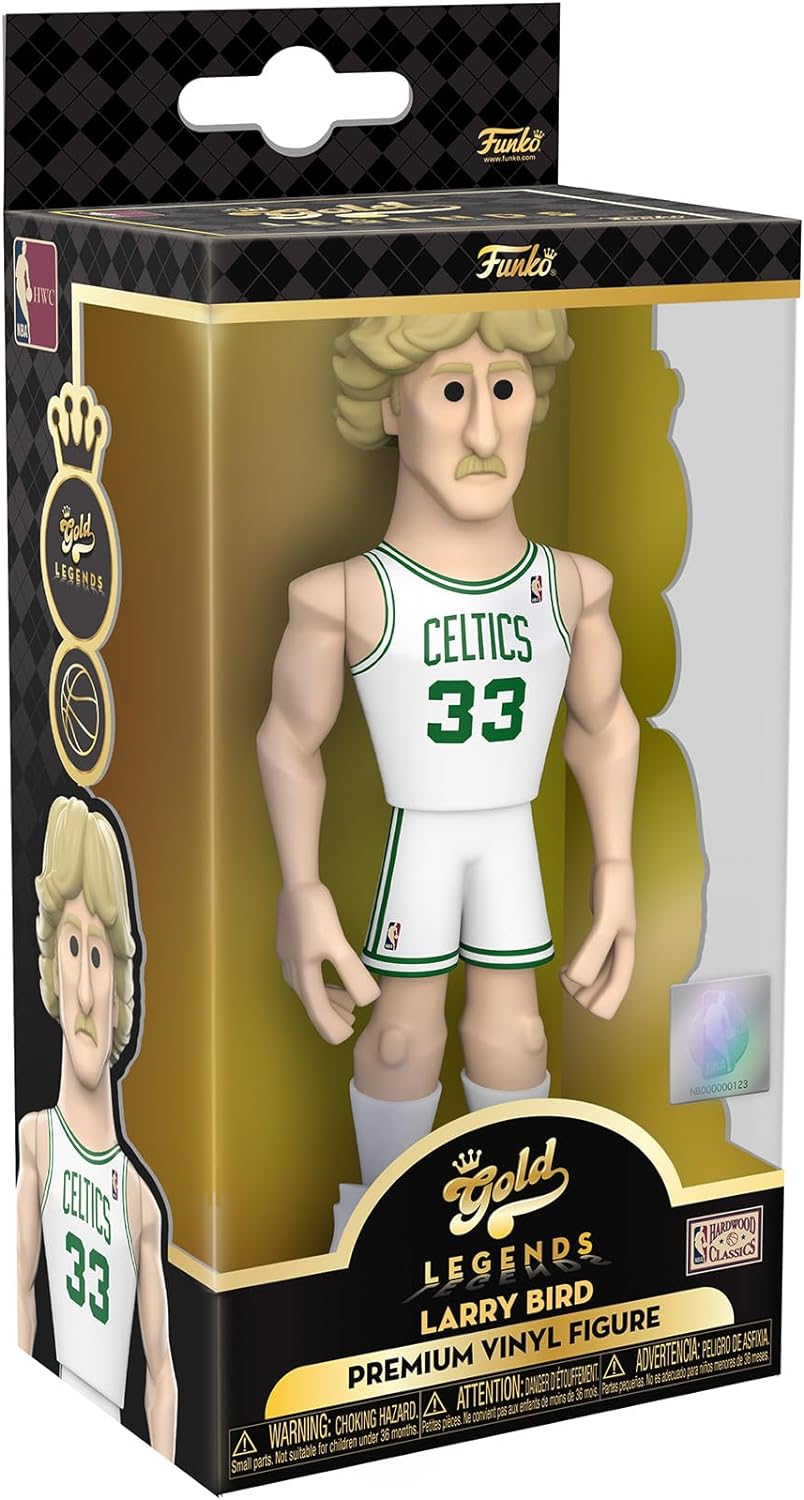 Figurina - Vinyl Gold - NBA Legends - Celtics - Larry Bird | Funko