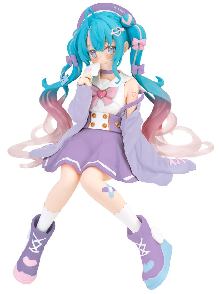 Figurina - Hatsune Miku Love Purple Noodle Stopper