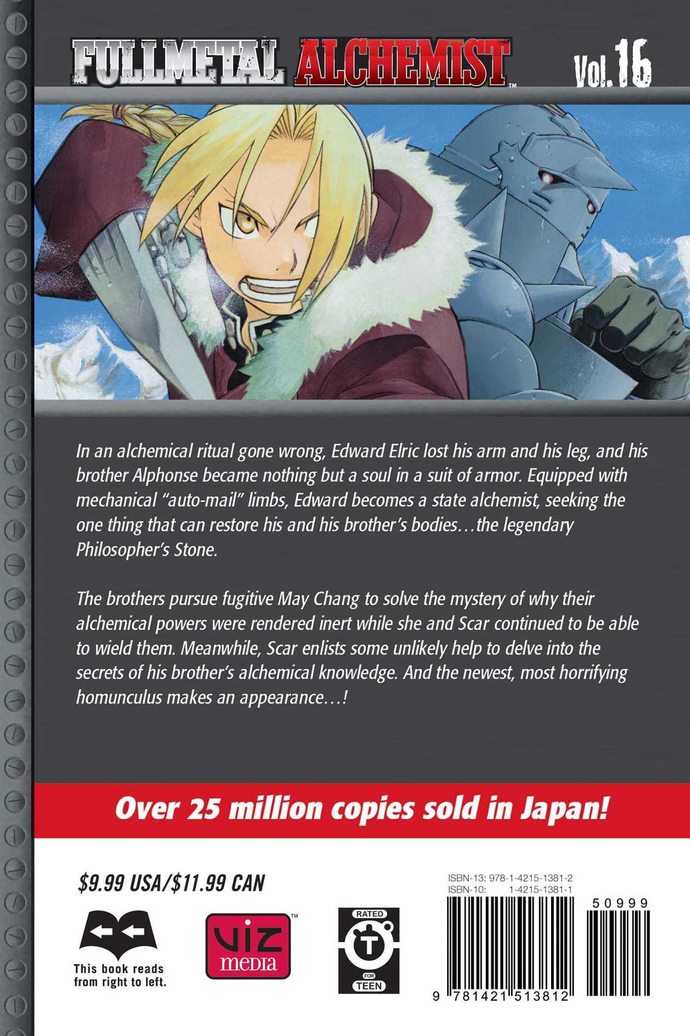 Fullmetal Alchemist - Volume 16 | Hiromu Arakawa - 1 | YEO