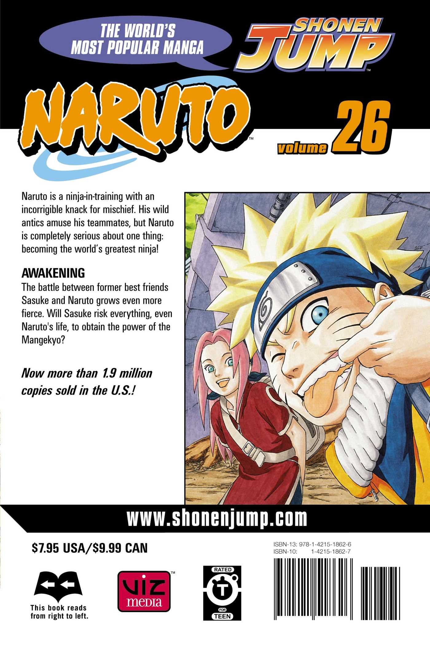 Naruto - Volume 26 | Masashi Kishimoto