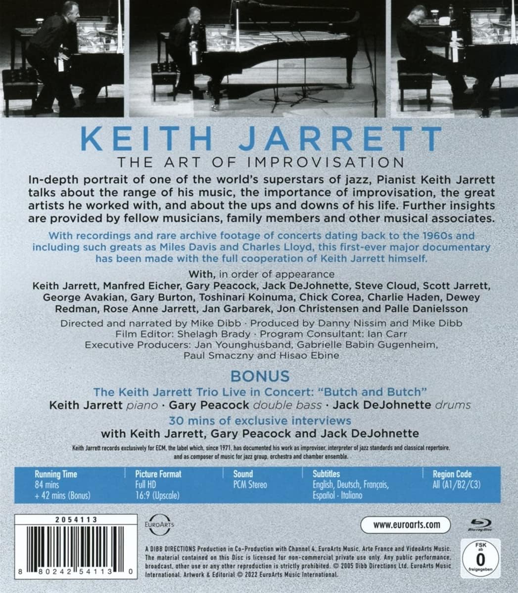 Keith Jarrett - The Art of Improvisation (Blu-ray Disc) | Keith Jarrett