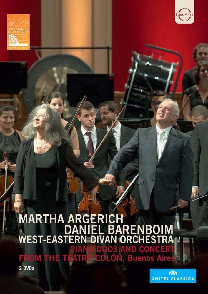 Piano Duos and Concert from the Teatro Colon, Buenos Aires (DVD) | Martha Argerich, Daniel Barenboim, West-Eastern Divan Orchestra