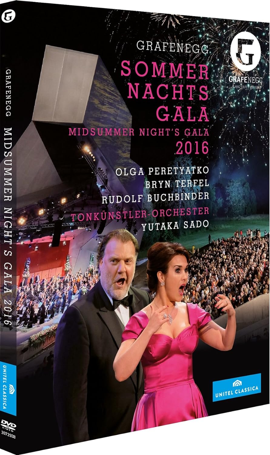 Midsummer Night\'s Gala 2016 from Grafenegg (DVD) | Olga Peretyatko, Bryn Terfel, Rudolf Buchbinder, Tonkunstler-Orchester, Yutaka Sado - 1 | YEO