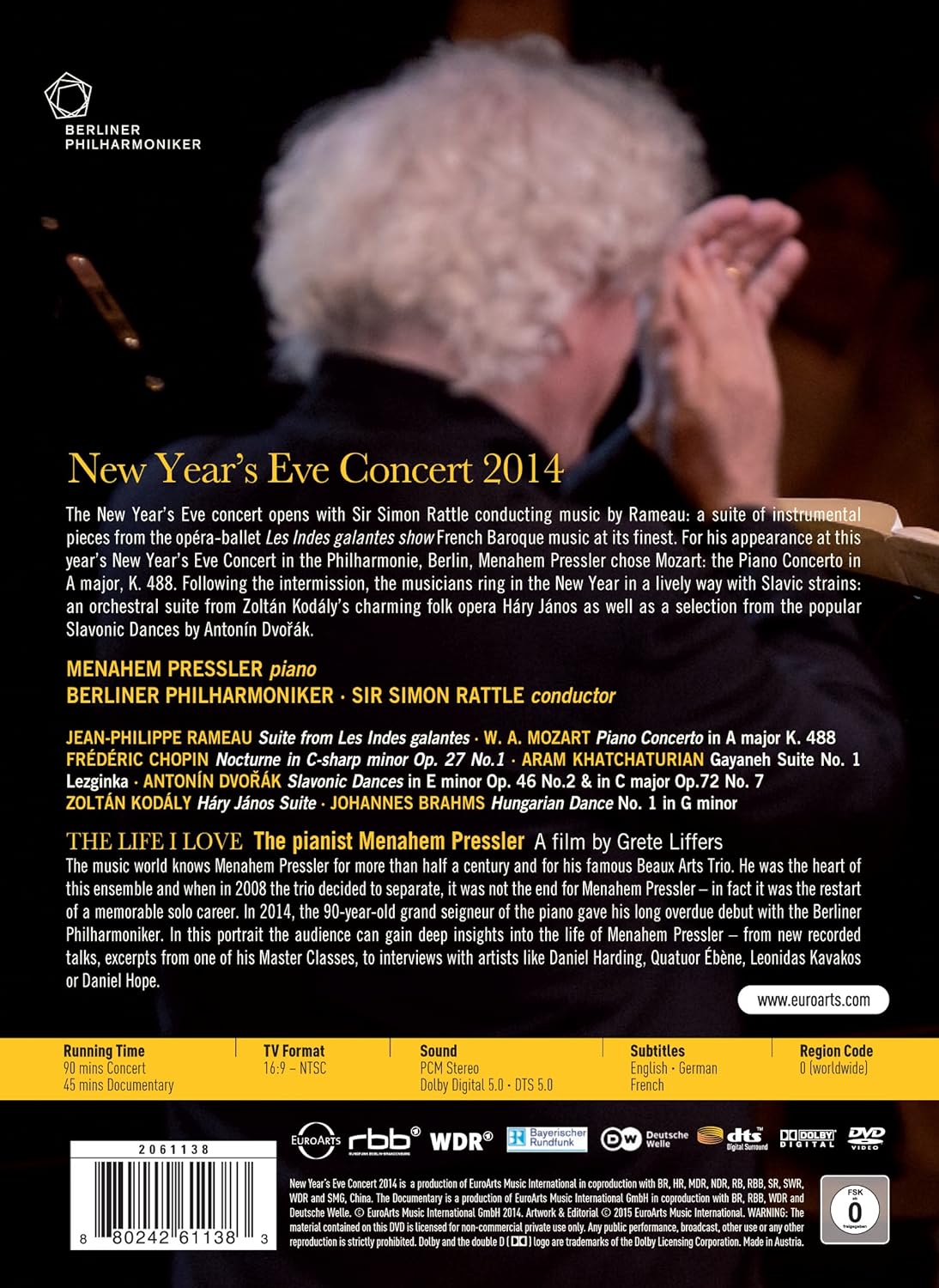 New Year\'s Eve Concert 2014 (DVD) | Berliner Philharmoniker, Simon Rattle