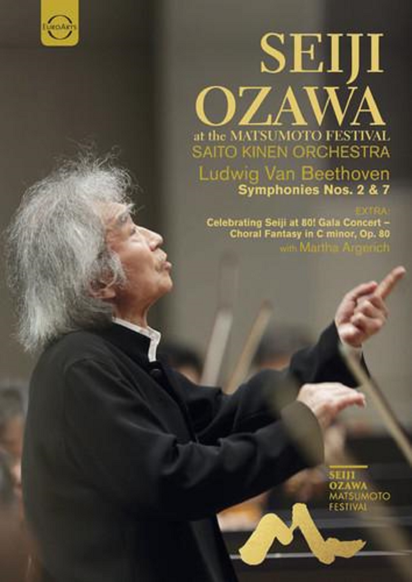 Beethoven: Symphonies Nos. 2 & 7 - Blu-Ray | Seiji Ozawa