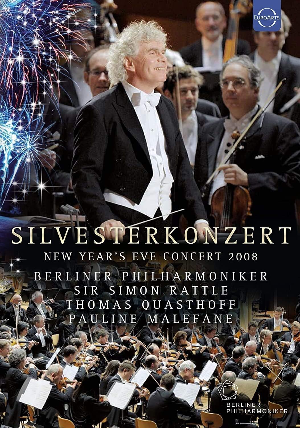 Silvesterkonzert: New Year\'s Eve Concert 2008 (DVD) | Berliner Philharmoniker, Simon Rattle, Thomas Quasthoff, Pauline Malefane