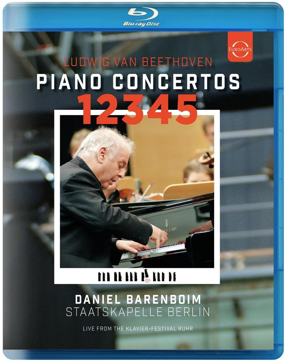 Ludwig Van Beethoven: Piano Concertos 1, 2, 3, 4, 5 (Blu-ray Disc) | Daniel Barenboim, Staatskapelle Berlin - 1 | YEO