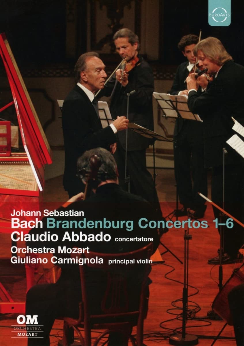 Bach: Brandenburg Concertos 1-6 (DVD) | Claudio Abbado, Orchestra Mozart, Giuliano Carmignola