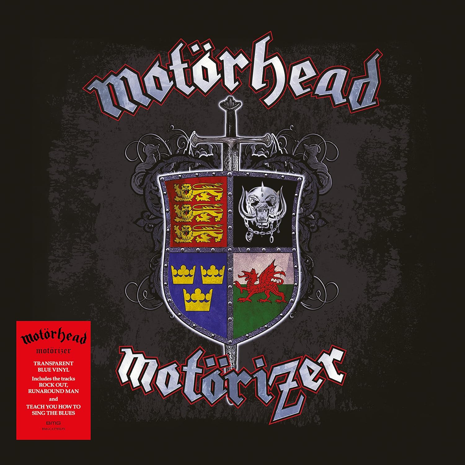 Motorizer - Blue Transparent Vinyl | Motorhead