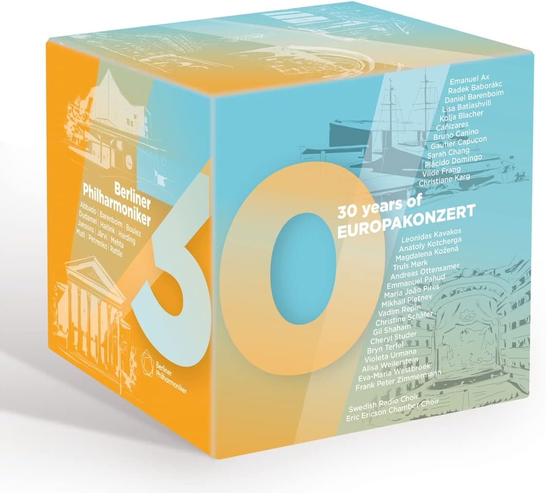 30 Years Of Europakonzert (31xBlu-ray Box Set) | Berliner Philharmoniker - 3 | YEO