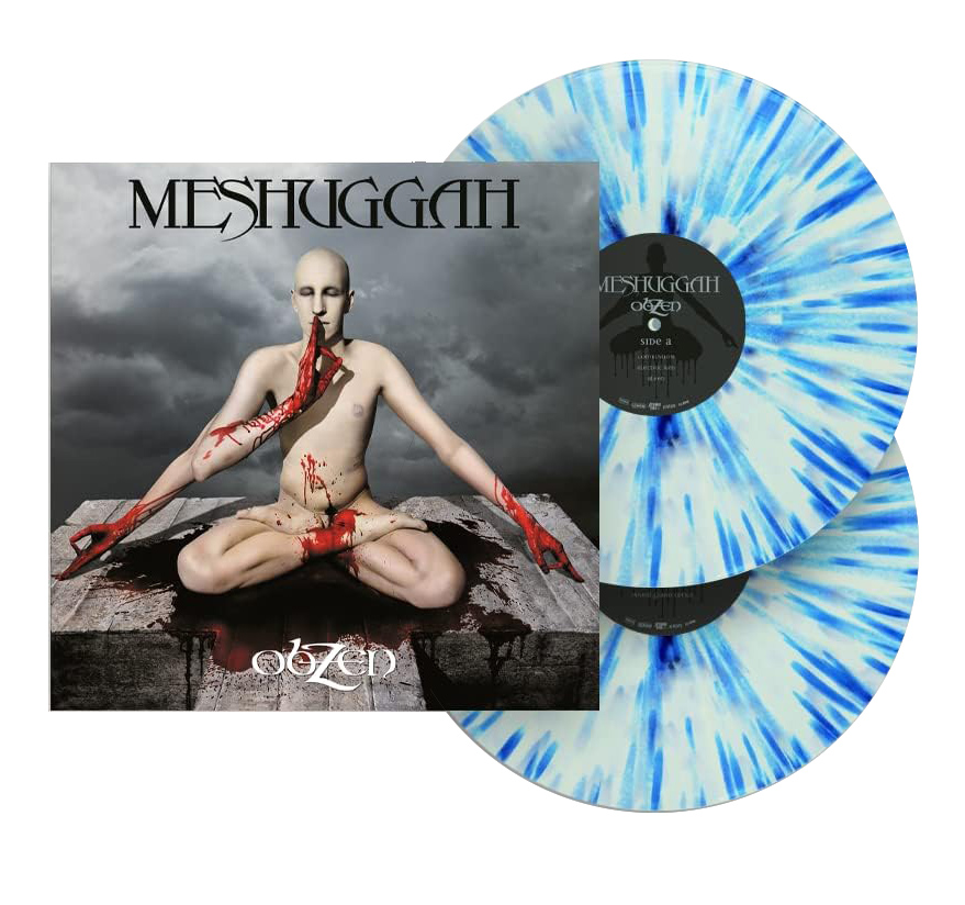 obZen (White Splatter Blue Vinyl, 15th Anniversary Edition) | Meshuggah