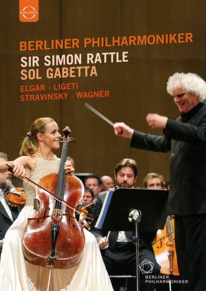 Elgar - Ligeti - Stravinsky - Wagner (DVD) | Sol Gabetta, Simon Rattle, Berliner Philharmoniker