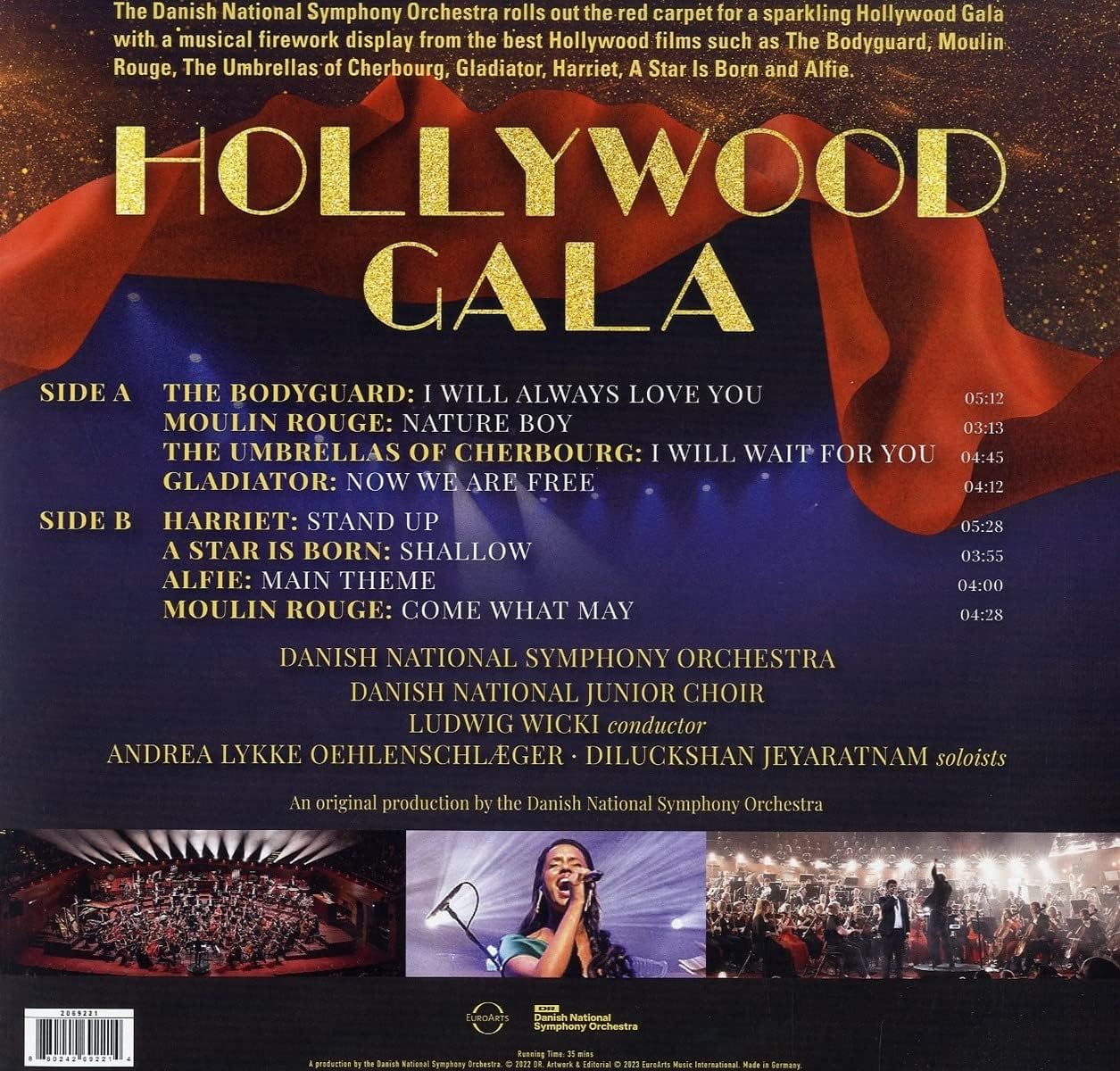 Hollywood Gala - Vinyl | Danish National Symphony Orchestra, Ludwig Wicki