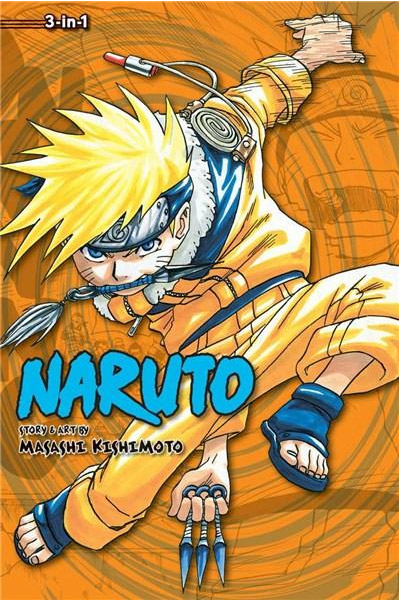 Vezi detalii pentru Naruto (3-in-1 Edition) - Volume 2 | Masashi Kishimoto