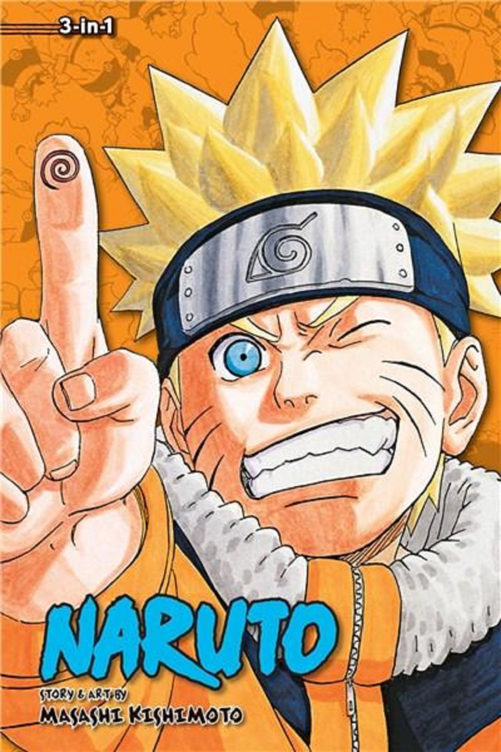 Naruto (3-in-1 Edition) - Volume 8 | Masashi Kishimoto