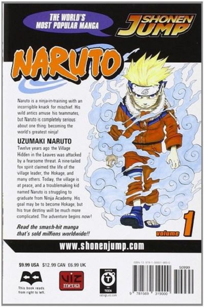 Naruto - Volume 1 | Masashi Kishimoto