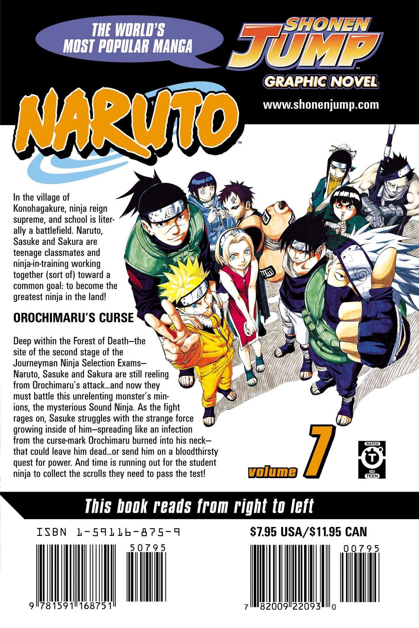 Naruto - Volume 7 | Masashi Kishimoto