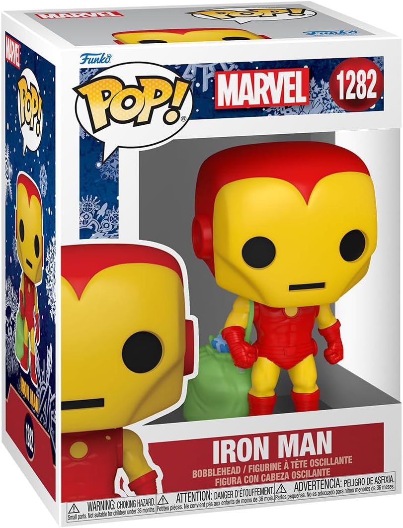 Figurina - Pop! Marvel Holiday: Iron Man | Funko - 1 | YEO