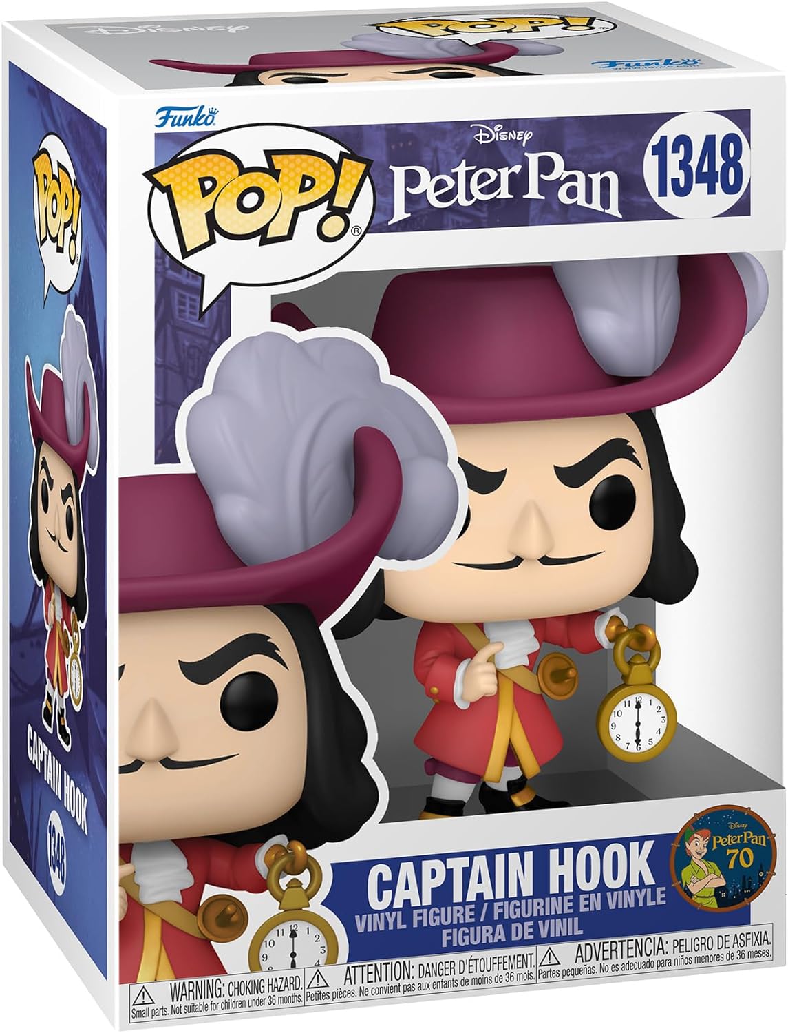 Figurina - Disney - Peter Pan - Captain Hook | Funko - 1 | YEO