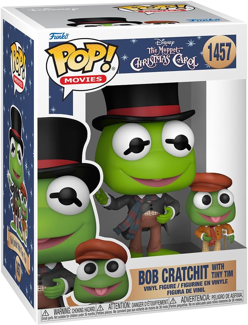 Figurina - Disney - The Muppet Christmas Carol - Bob Cratchit with Tiny Tim