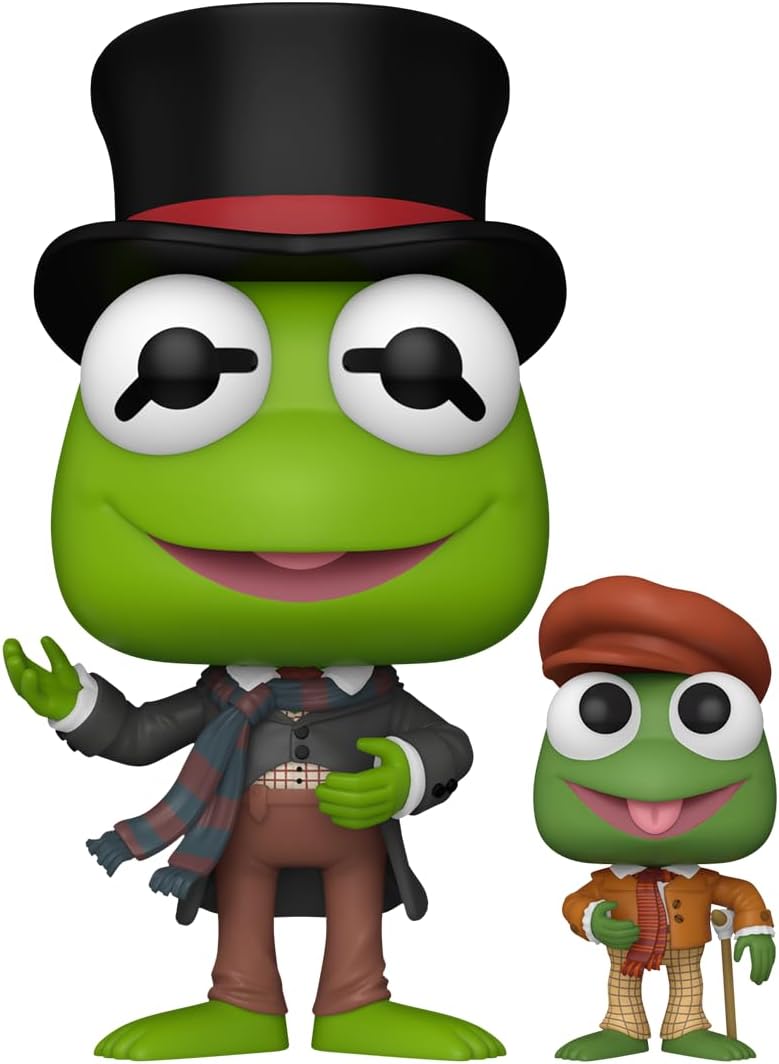 Figurina - Disney - The Muppet Christmas Carol - Bob Cratchit with Tiny Tim | Funko