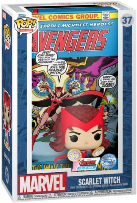 Figurina - Pop! Comic Covers: Scarlet Witch | Funko