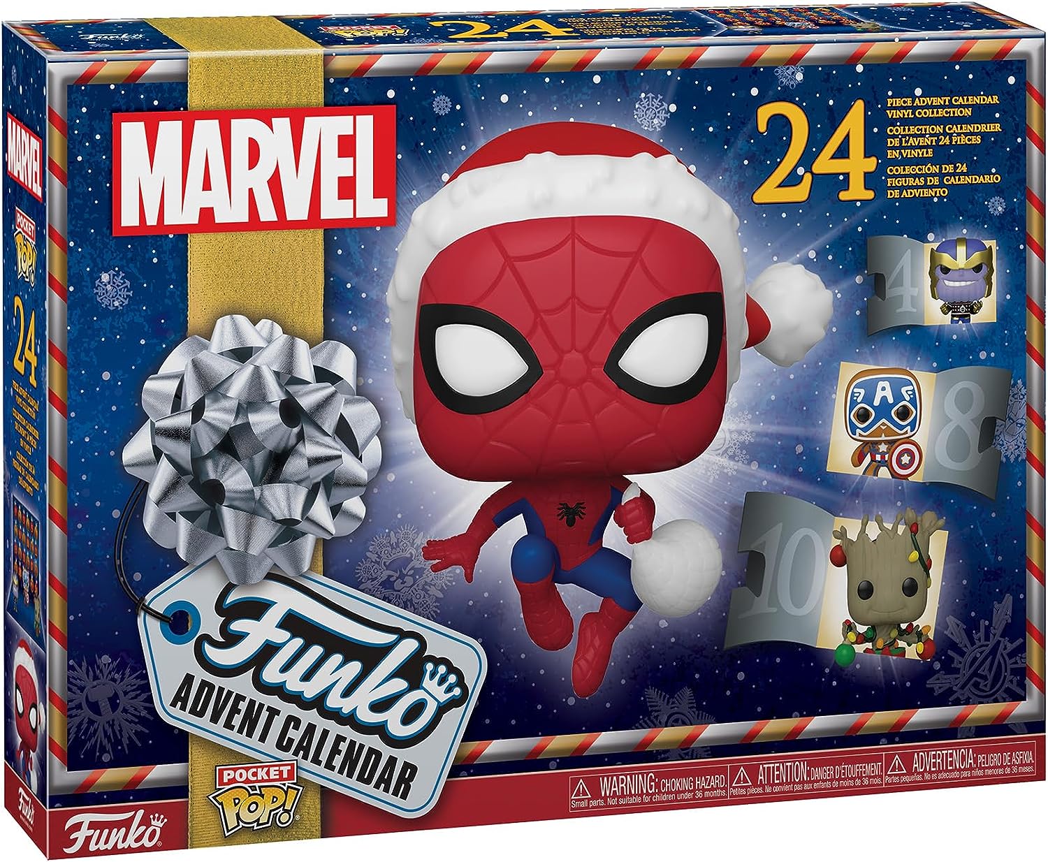 Set 24 figurine - Pop! Pocket - Advent Calendar Marvel