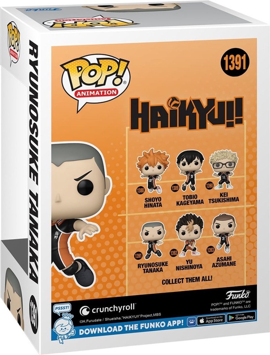 Figurina - Haikyu! - Ryunosuke Tanaka | Funko