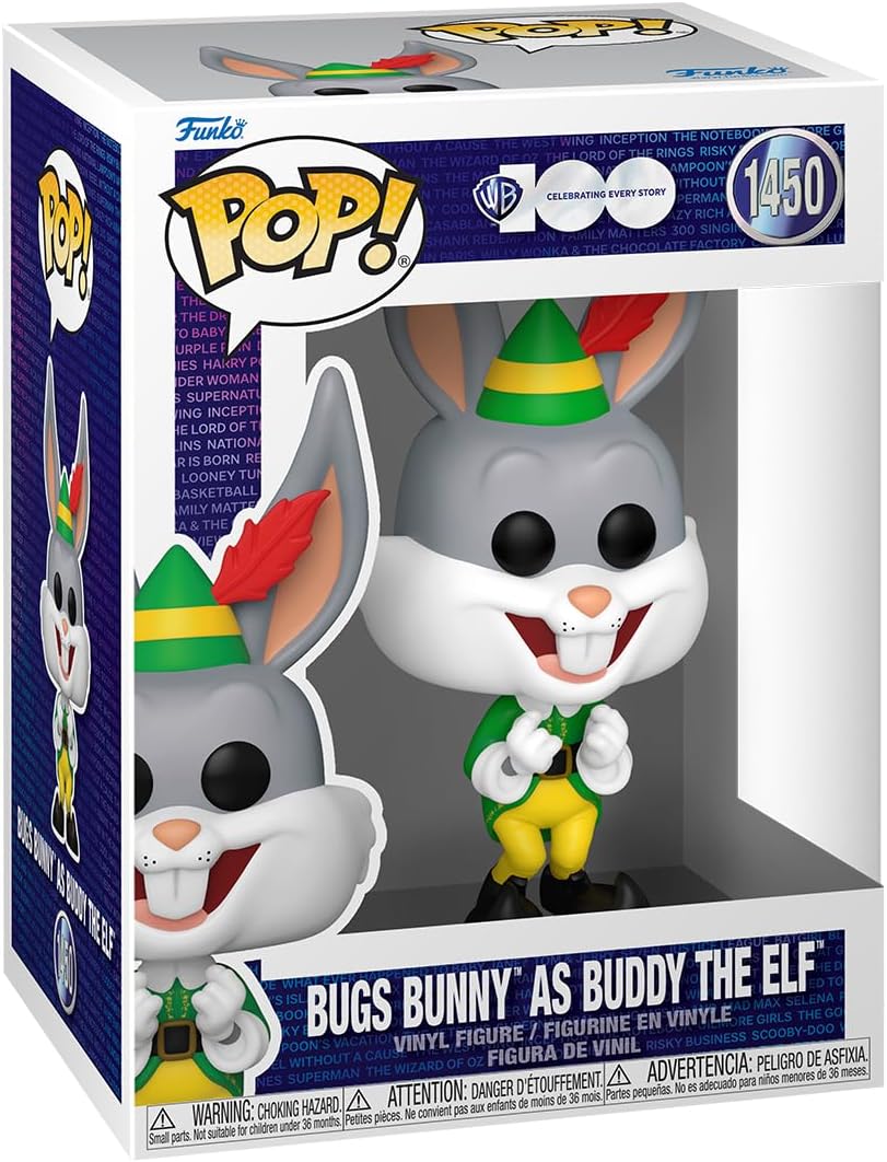 Figurina - Pop! WB 100: Bugs Bunny as Buddy the Elf | Funko