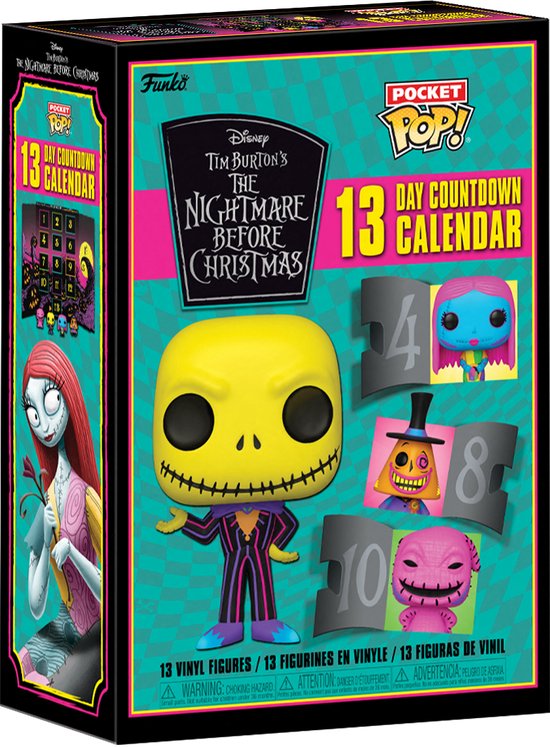 Set 13 figurine - Calendar de Advent - The Nightmare Before Christmas | Funko