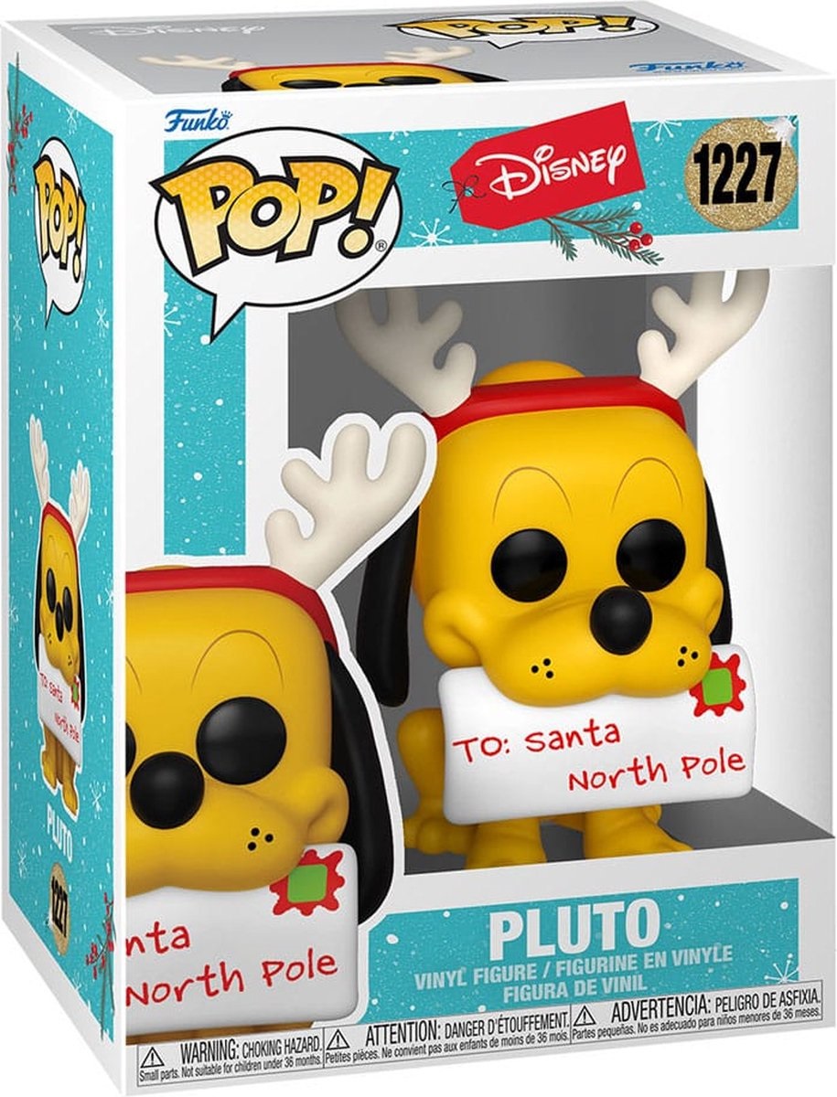 Figurina Disney - Holiday - Pluto | Funko - 1 | YEO