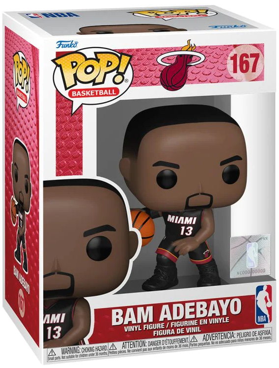 Figurina - Pop! NBA - Miami Heat: Bam Adebayo | Funko - 1 | YEO