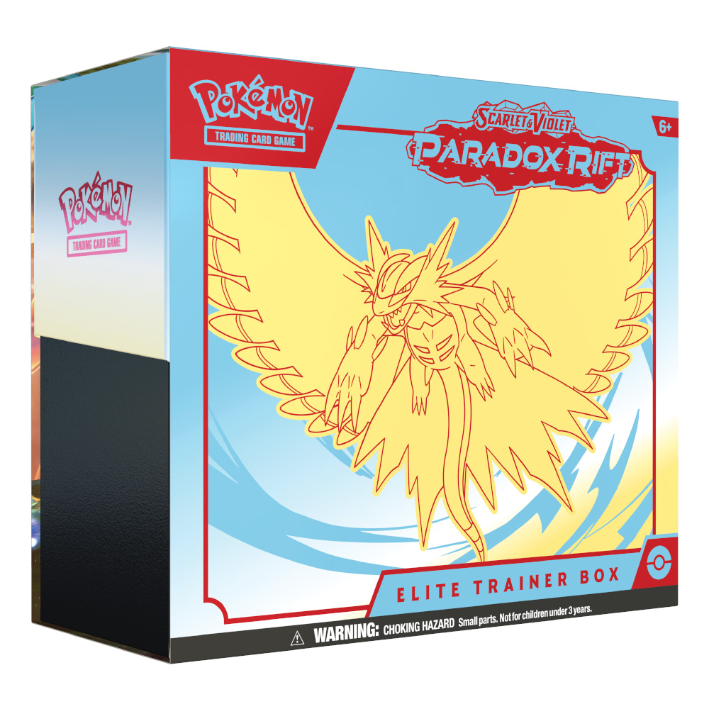 Pokemon TCG - Scarlet & Violet: Paradox Rift - Roaring Moon Elite Trainer Box | The Pokemon Company - 1 | YEO