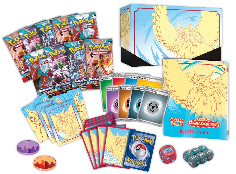 Pokemon TCG - Scarlet & Violet: Paradox Rift - Roaring Moon Elite Trainer Box | The Pokemon Company