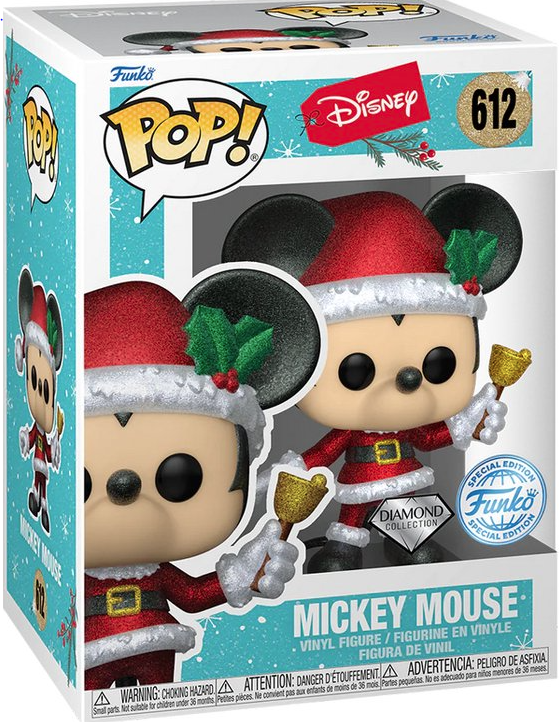 Figurina - Disney - Mickey Mouse Diamond Glitter | Funko - 2 | YEO