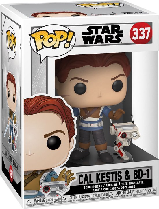 Figurina - Star Wars - Cal Kestis & BD-1 | Funko - 1 | YEO