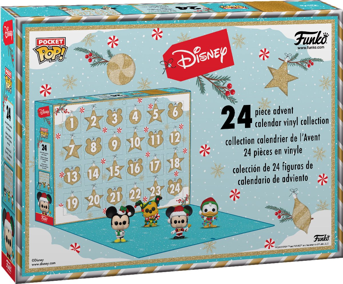 Calendar Advent - Set 24 figurine Classic Disney | Funko