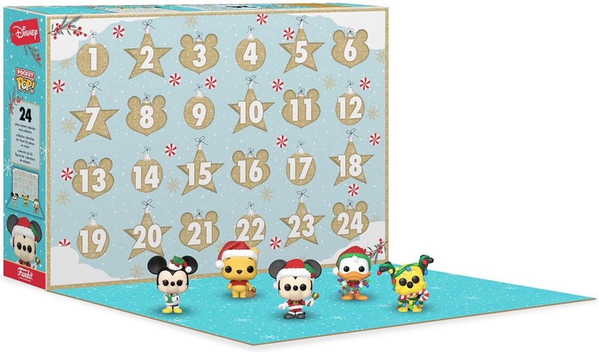 Calendar Advent - Set 24 figurine Classic Disney | Funko - 1 | YEO