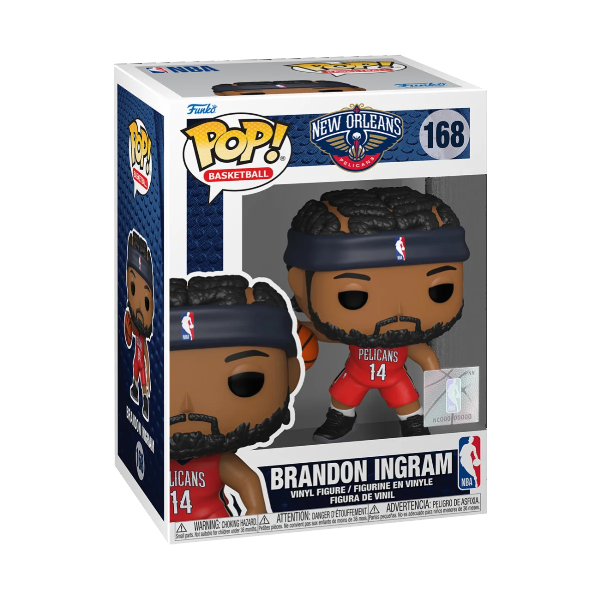 Figurina - Pop! Basketball - Brandon Ingram | Funko - 1 | YEO